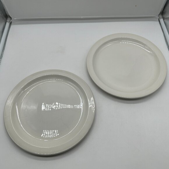 Set of 2 Midwinter Stongehenge White Dinner Plates Plate 10 3/8" - Picture 1 of 4